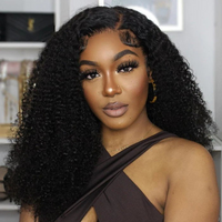 Glueless Kinky Curly 4*4 HD Pre-Cut Lace 100% Virgin Human Hair