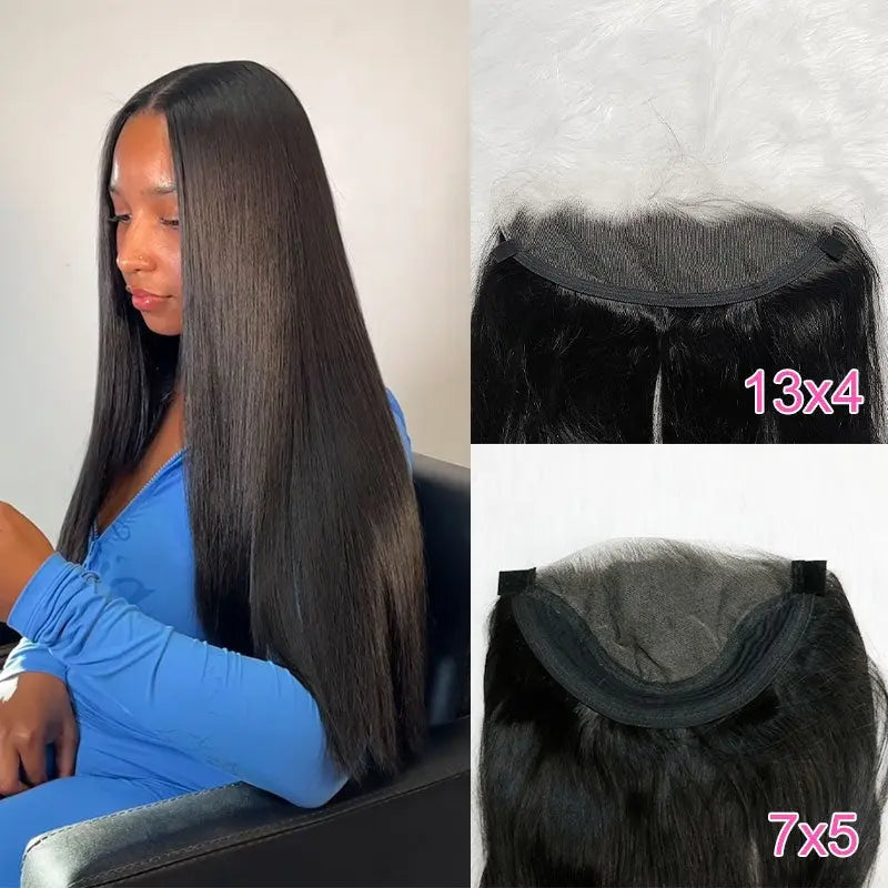 BU Hair ZIP & Go Replaceable Straight HD Lace Virgin Hair BU HAIR LLC