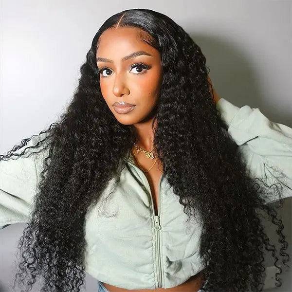 Deep Wave HD Melted 13*6 Pre-Plucked Lace Frontal Wig BU HAIR LLC