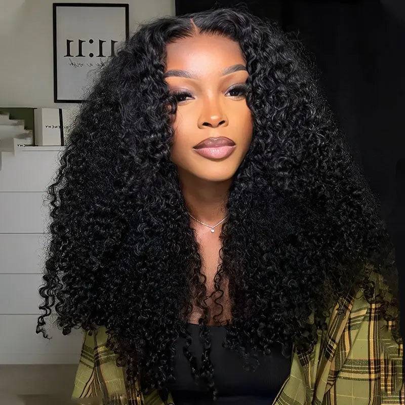 Glueless Kinky Curly Pre-Cut 7*5 HD Wear & Go BU HAIR LLC