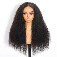 Kinky Curly Glueless 6*6 HD Upgrade Drawstring Closure Wig