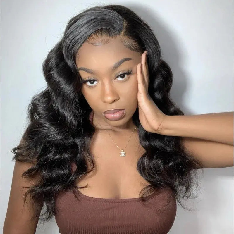 Loose Wave 13x4 Transparent Lace Frontal Wig Virgin Hair BU HAIR LLC