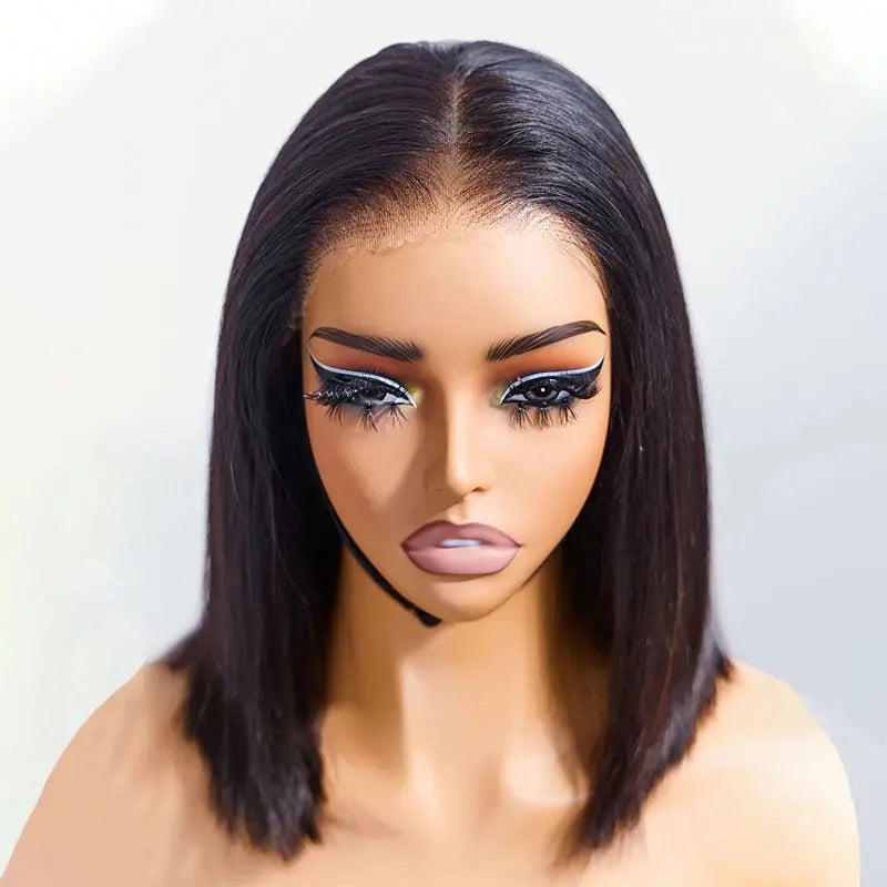 Straight Glueless Pre-Cut Bob Lace Closure Wig BU HAIR LLC