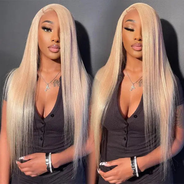 Wear & Go 613 Blonde Straight Glueless HD Lace Closure Wig BU HAIR LLC