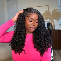 Wear & Go Kinky Curly 9*6 HD Pre-All Human Hair Wig